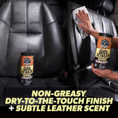 Leather Quick Detailer Wipes 3-Pack Kit