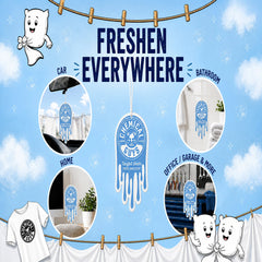 Tangled Sheets Hanging Air Freshener