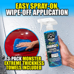 HydroCharge+ Ceramic Spray Coating Bundle