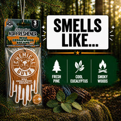 Wild Cedarwood Escape Hanging Air Freshener