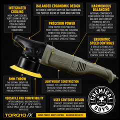 Frequent Use 4 Step TORQ 10FX Orbital Polisher Ultimate Kit