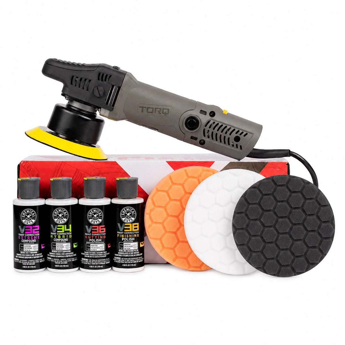 TORQX Random Orbital Polisher Kit