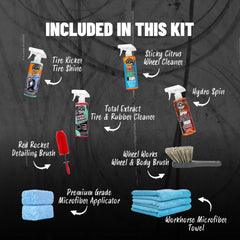 Wheel & Tire Clean & Protect Kit